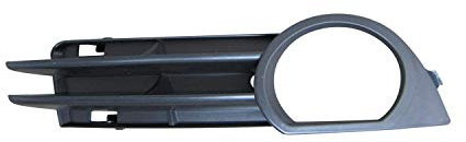 Griglia sinistra paraurti anteriore con sede fendinebbia, Compatibile con AUDI A3 dal 09/2005 al 06/2008