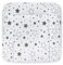 Balbina® Wickelunterlage Wasserdicht Wickeltischauflage Wickelauflage baumwolle 70x70 cm Magic Sterne