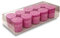 ONE GOODLIFE | Duftkerzen Geschenkset - Kerzen Set als Geschenk | 10 Stück Wachskerzen aus Stearin - Farbe Helles Rosa | Aroma-Kerzen zu Weihnachten oder für die Aromatherapie | (Rose)