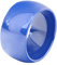 PAURO Damen Keramik 11mm Comfort Fit Ehering Einfacher Ring Poliert Blaue Größe 60 (19.1)