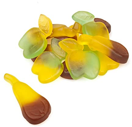 De Bron Appels & Pears zuckerfrei 1 Kg | Apfel- & Birne Fruchtgummis ohne Zucker