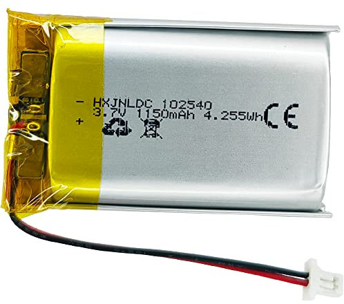 DC 3.7v 1150mAh 102540 wiederaufladbare Polymer Lithium Batterie für Sena 50S Motorräder Bluetooth Headset Intercom Akku Ersatz und DIY 3.7-5V elektronische Produkte