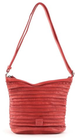 FREDsBRUDER Riffelinchen Schultertasche 28 cm coral, Einheitsgröße