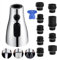 Prolunga per Rubinetto Cucina Bagno, Aeratori Rubinetti 3 Modalità, Doccino Rompigetto per Rubinetto Cucina, Doccetta Rubinetto Cucina, Anti-Spruzzo, con 9 Adattatore, Argento