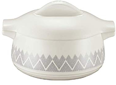 YANYUESHOP Casserole Blanche avec Couvercle en céramique Matériau en Pierre Durable, la Nutrition de la Serrure est Plus délicieuse