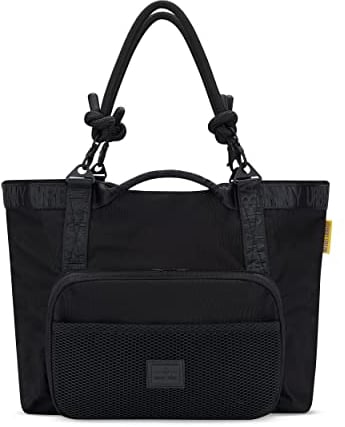 Johnny Urban Weekender Damen Schwarz - Cassie - Faltbare Shopper Tasche für Handgepäck Sport Reisen - Kleine Travel Bag - Reisetasche - Wasserabweisend