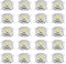 EMSea 20pcs Micro Interrupteur Tactile Bouton Poussoir Compatible avec 3C B6 Voiture Télécommande Clé Équipement Audio Interrupteur Tactile Momentané 5.2x5.2x1.5mm