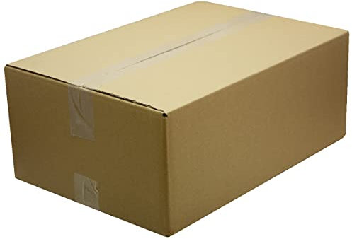 15x Versandkarton Verpackungskarton Faltkarton 2-wellig 430x310x177mm