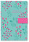 PRECIOUS LONDON Adressbuch, A-Z, Register aus schönem Stoff, Vintage-Stil, A5, fester Einband, Adressbuch mit Magnetverschluss (rosa Blumenmuster), 2024, A5 (148 × 210 mm Approx.)