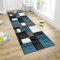 WTHYGB Teppich Läufer 60x200cm für Flur Küche Wohnzimmer Schlafzimmer, 6mm Dicke Küchenläufer, rutschfest Polyester Dauerhaft Waschbar Teppichläufer, Anpassbar
