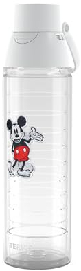 Tervis Venture Lite Wasserflasche Disney Original Made in USA Doppelwandiger isolierter Becher Reisebecher hält Getränke kalt und heiß, 680 ml, Mickey