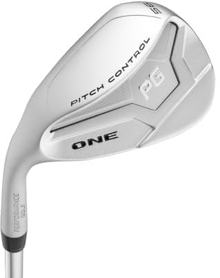 Performance Golf ONE Wedge | Accelerates The Club Through Any Lie | Solid Shots | No Chunking | Gets You On The Green in One Shot (56 Degrees, Left)