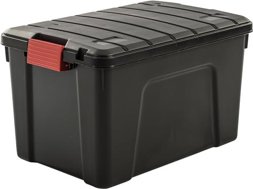 Solent Plastics 60 Litre Large Lidded Storage Trunks