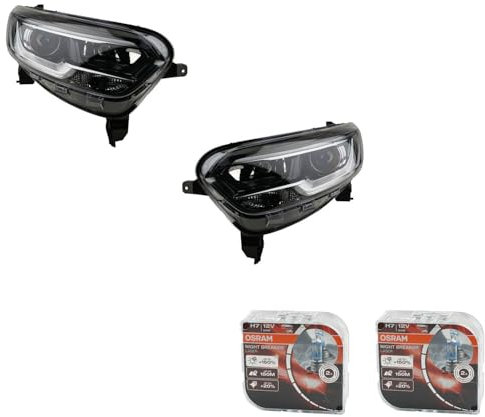Johns, Scheinwerfer + Nightbreaker passend für Renault Kadjar Set L+R TFL
