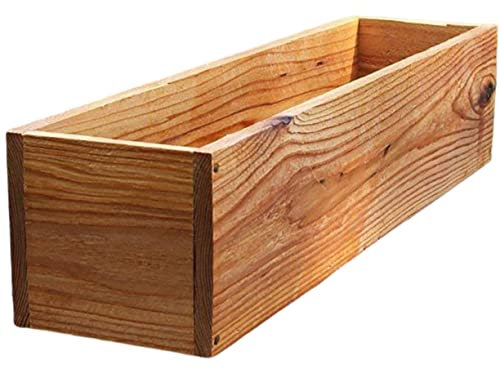 IWOWHERO Jardinière Bois Rectangulaire Décorative Campagne pour Plantes Et Fleurs Intérieures