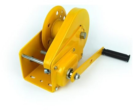 Treuil Manuel électrique, extracteur d'outil Manuel, Sangle de Levage en Polyester, câble métallique, treuil Manuel à manivelle pour Bateau pour Levage de Moteurs, Arbres et Engrenages