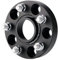 Spurplatten Distanzscheibe Für Ford Für Focus PCD 5x108 CB 63,4mm M12x1.5 Spurverbreiterungen Schwarz Geschmiedetem Aluminium Hub Adapter Spurverbreiterung(25mm)