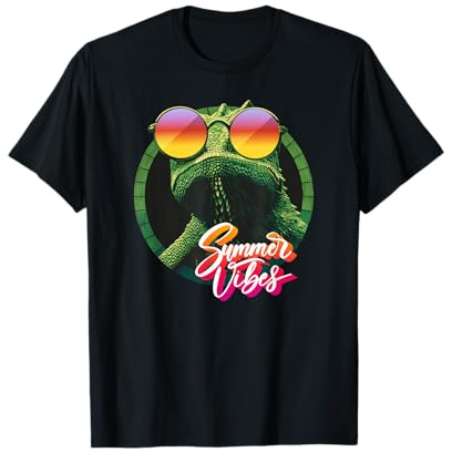 Chamäleon Cool – Sommer-Vibes und Haltung, Spaß, Sommer, Geschenk T-Shirt