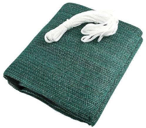 Malla Sombreo,Tela Sombra Exterior Red de protección solar HDPE anti-UV for balcón, ventilación de plantas suculentas, red de protección solar for patio, sombra refrescante, cubierta de invernadero.(B