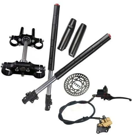 700mm Front Forks Triple Tree Disc Brake Front Fork Assembly For Apol 110CC 125 140 Pit Pro Dirt Bike Parts