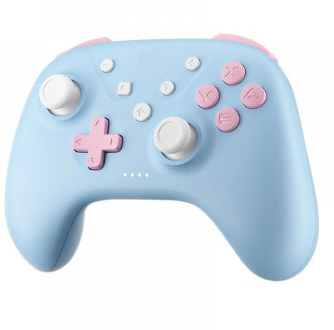 Controlador de Juego inalámbrico para Switch Pro con función Turbo Compatible con Switch OLED Lite PC Android(C)