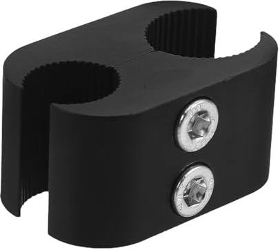 Gogogmee Aluminium Metallklemmhalterung für Rollstuhlantriebe 22mm Rohrschelle Ersatzteil für Indoor und Reise zur Sicherheitssteigerung und Besseren Tragbarkeit