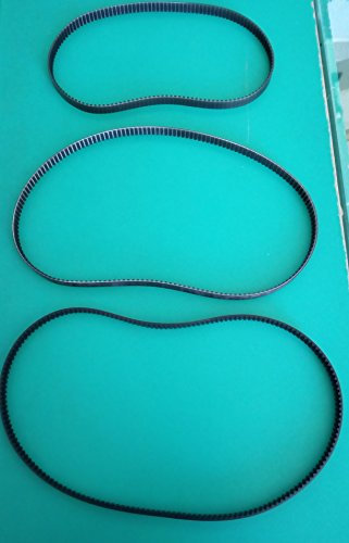 Kit 3 Spare Straps for Bread Machine Bifinett Mod. kh1171
