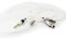 ABLET Cavo HIFI con maschio bilanciato da 4,4 mm per cuffie Audeze LCD-2, LCD-3, LCD-4, LCD-X, LCD-XC e cavo audio placcato argento SONY WM1A, NW-WM1Z, PHA-2A