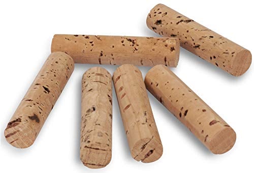 Black Cat Kork Sticks 50x11mm - 6 Korkstäbe für Köderfisch Ausstanzer