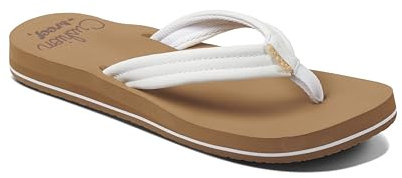 REEF Cushion Breeze Damen-Flip-Flop, ultraweiches gepolstertes Fußbett, Fußgewölbeunterstützung, Wolke, 12