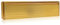 Xfort MailPlate Pro 12 Letterplate Satin Brass, Premium Draught Proof Postal Letterbox, Telescopic Sleeved Letter Box For Wooden, Composite And uPVC Midrail Doors With 40-80mm Door Thickness.