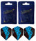 THOR-DARTS L-Style Dartspitzen im Doppelpack Flights (2x50 Stück + 1 Set Flights) Blaue Lippoint USA 2BA Standard-Gewinde, Plastic Soft Tip Dart Points (100er Pack) 2BA Thread
