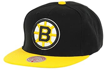 Mitchell & Ness Boston Bruins NHL Team 2 Tone Snapback Cap Kappe Basecap