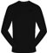 TCA Boys' Element Long Sleeve Lightweight Breathable Running Top - Football Kit for Kids - Black, 12-14 Years