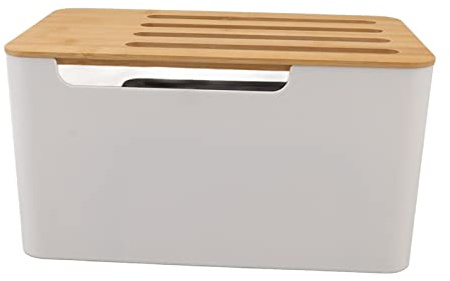 WLAN-Router-Aufbewahrungsbox zum Organisieren und Schützen Ihres Routers, ideal für Wohnzimmer, Familienzimmer Medienraum – Aufbewahrung TV-Zubehör, Set-Top-Box & mehr