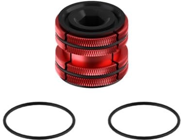 YaderJove Fahrrad-Headset-Expander Plug Bike Headset Kompression Installer Einsatz Stecker (schwarz