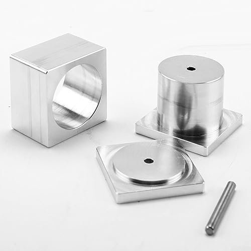 ZYNCUE 1 Set Fischköderform Fischköder DIY Herstellung 4cm Aluminiumlegierung für Meeresangeln (A)
