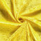 Pannesamt Meterware | 1 Meter | 26 Farben | Brilliant Samt | 145 cm breit | Stoff | Velour (Gelb)