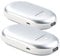 PEARL Handwärmer aufladbar: 2er-Set 2in1-Powerbanks mit Handwärmer, 4.000 mAh, 3 Temperaturstufen (Elektrische Taschenwärmer, Taschenwärmer USB, Beheizbare Handschuhe)
