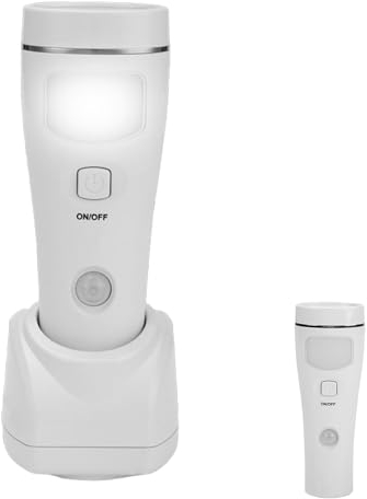 MEGYAD Nachtlicht Steckdose: LED Nachtlicht Steckdose Bewegungsmelder, Abnehmbare Taschenlampe, Notlicht Stromausfall für Hurrikan Stromausfall Notfall im Innenbereich