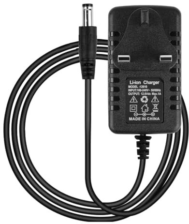 12V 1000mA Electric Scooter Charger for Ride on Kids Motorbike Car 12 Volt Baby Carriage Ride Toy Jack Power Supply Adapter for Ride-Ons Accessories Quad Bike Motorbike Jeeps