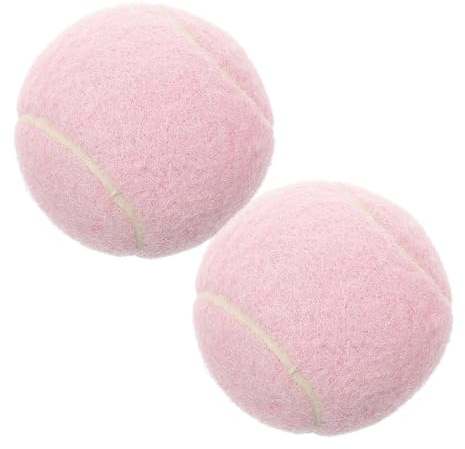 BESPORTBLE 2stücke Tennisbälle Für Anfänger Gummi Trainingsspielzeug Für Spieler Im Freien Leicht Für Tennisübungen Geeignet Für Fähigkeitsstufen