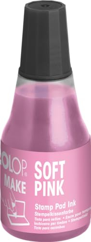 COLOP Nachfüllfarbe für MAKE Stempelkissen 25 ml soft pink