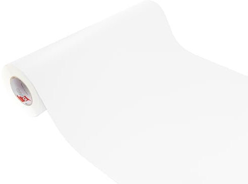 DecoMeister Möbelfolie selbstklebend 63x100 cm | Einfarbig Klebefolie für Möbel | Klebefolie Möbel - einfache Anwendung, ideal für die Renovierung von Küche oder Bad | Möbelfolie | Weiß Matt