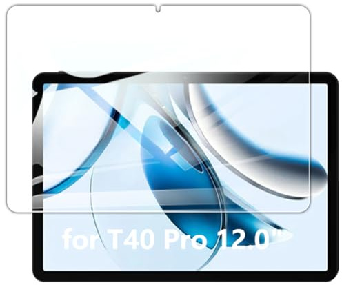 Kepuch 2 Pack Gehärtetes Glas Bildschirmschutz für DOOGEE T40 Pro 12.0