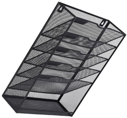 SHINEOFI Soporte Para Carpetas Organizador De Archivos Archivador De Pared Diseño Montado En La Pared