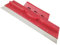 Espatula Masilla de Acero Inoxidable, Espátula para Alisar Paredes, 34.5 × 13 × 0.05 cm Espatulas Pladur, para Grandes Superficies de Trabajo, Decoración de Paredes (Rojo) (1)