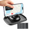 Kaslaider Supporto per Telefono Antiscivolo, Porta Cellulare Universale in Silicone, Supporto Cellulare Auto per Cruscotto con Rotazione a 360 Gradi con Numero di Telefono Adesivo