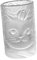 Abaodam Verre à Cocktail Transparent Verre avec Motif de Chat Tasse à Thé et pour Boissons Chaudes et Froides pour Maison Événements Sociaux