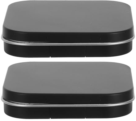 UKCOCO Magnetische Kosmetik Organizer 2 Stück Leere Lidschatten Rouge und Lippenstift Paletten Kompakt für Handtasche und Geschenk